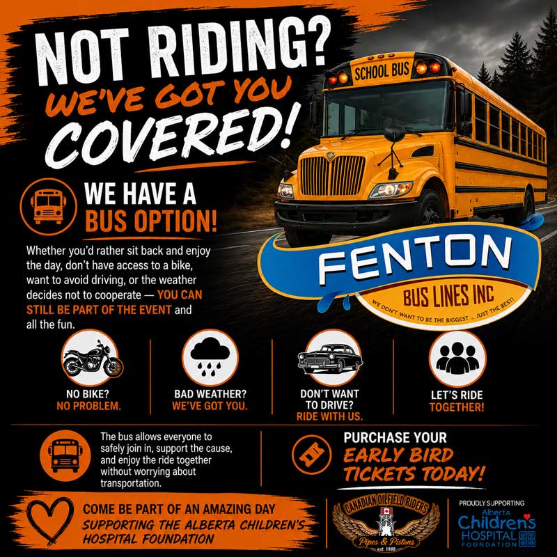 Not riding? We have you covered!