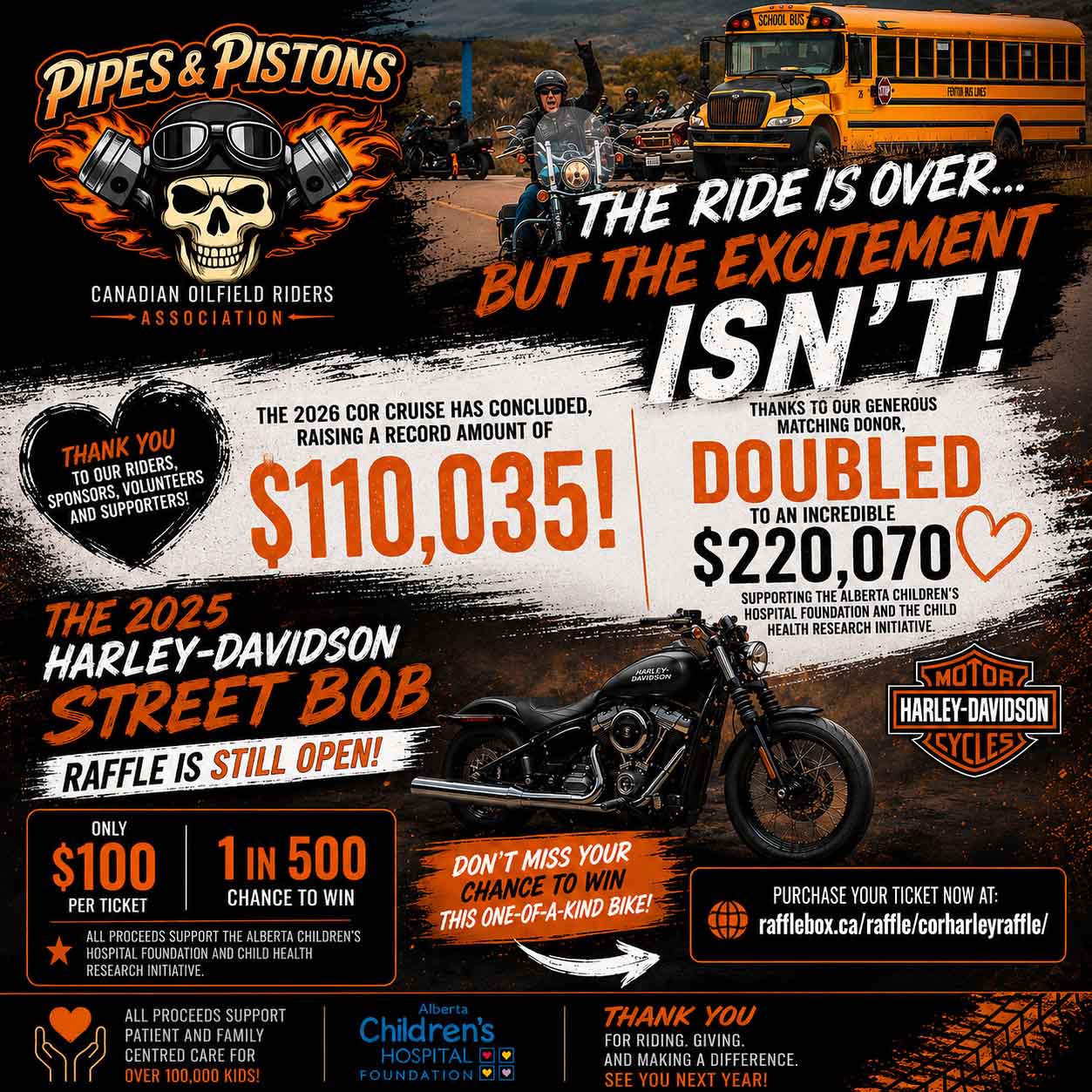 Harley Raffle Extended